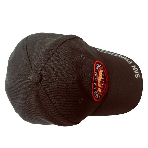 SAN Franciso Baseball Hat Unisex OS Gray Grey Adjustable Embroidered Cap - Picture 5 of 8